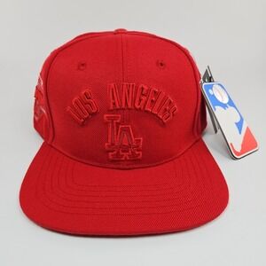 Pro Standard Los Angeles Dodgers Red 2020 World Series Champions Snapback Hat